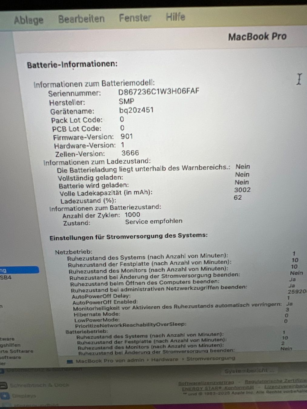 Apple Notebook: MacBook Pro 13" 2017 Silber Display Verfärbung Defekt #53 – Difettoso da Dietikon venduto da speedkauf 5