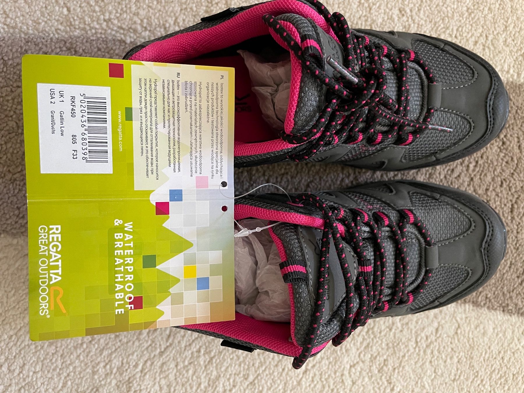 Scarpe per ragazzi: OUTDOOR SHOES WATERPROOF & BREATHABLE MEMBRANE – Nuovo e nell'imballaggio originale da Zürich venduto da Mina_09 5