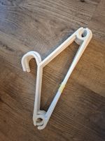 Kinderkleiderbügel Set Kunststoff weiss 11x