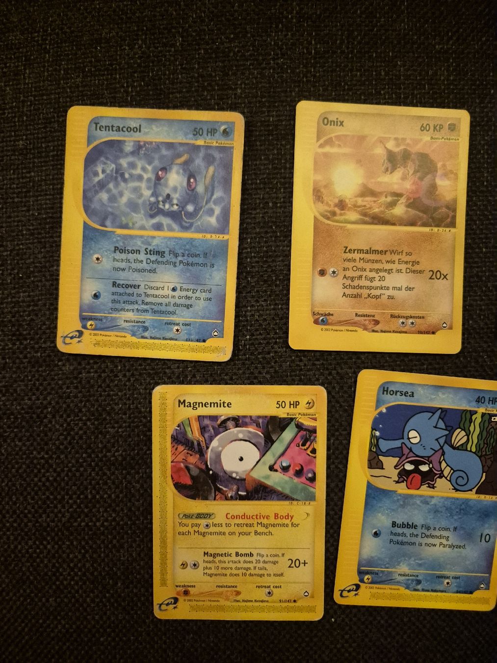 Pokémon Carte collezionabili: Pokemon - Aquapolis – Usato da Subingen venduto da mattkum 2