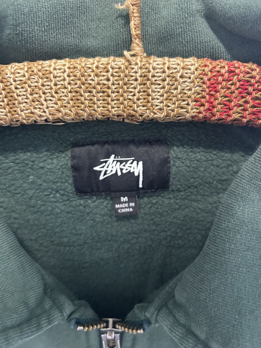 Stüssy Maglioni & Felpe: Sweat zippé Stüssy vert foncé, taille M – Nuovo (secondo la descrizione) da Morges venduto da cat_6cm9 1