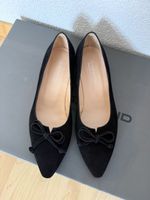 Pumps Peter Kaiser schwarz Grösse 40 Leder Schleife elegant