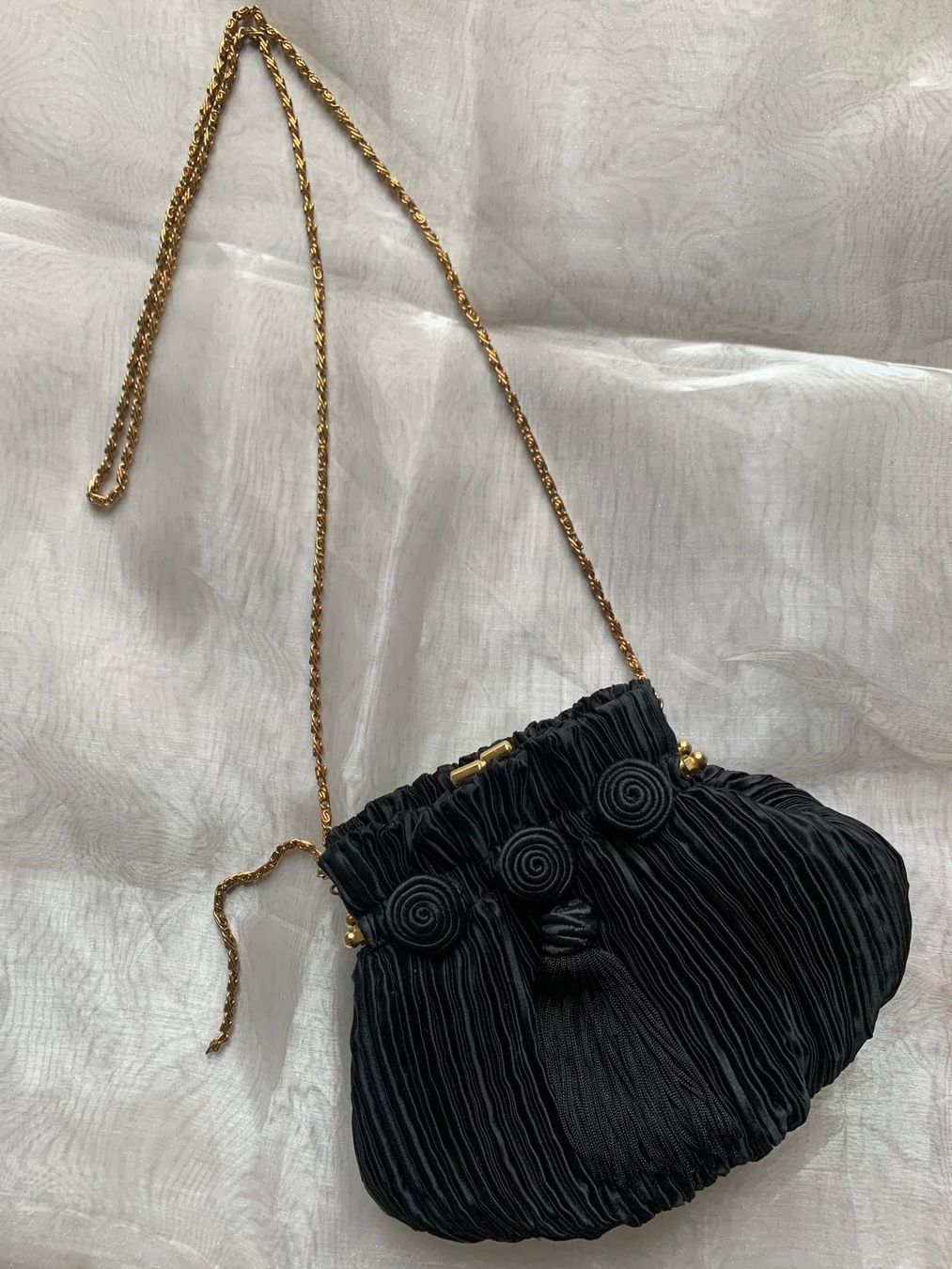 Borse da donna: Abend Handtasche Carlo Fellini Satin – Usato da Grossdietwil venduto da fab_8bdy 1