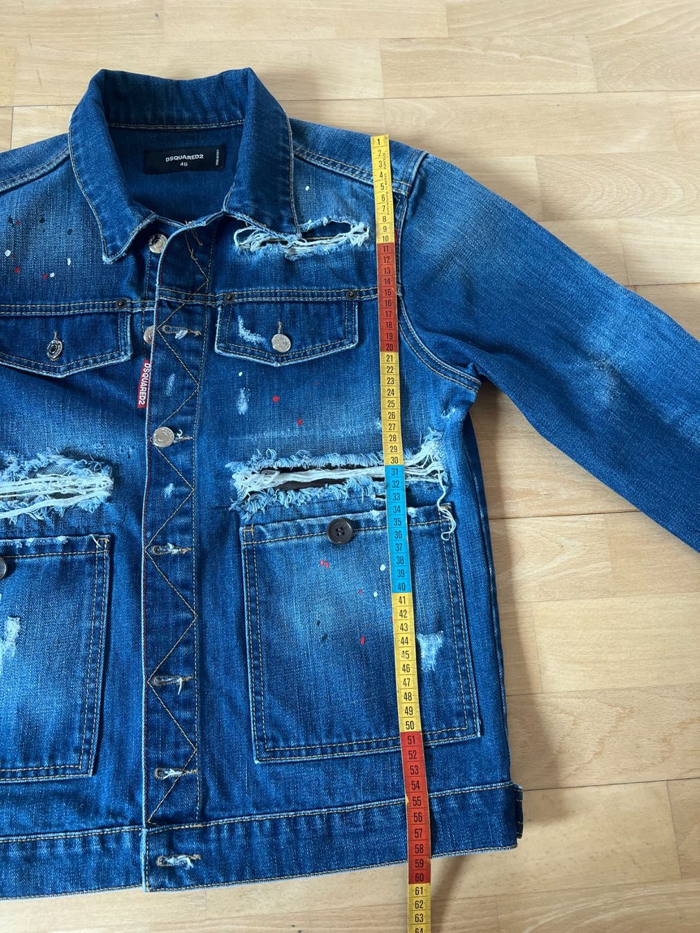 Dsquared2 Giacche: DSQUARED2 Jeans Jacke Gr. 46 – Nuovo (secondo la descrizione) da Worb venduto da farben20zauber 3