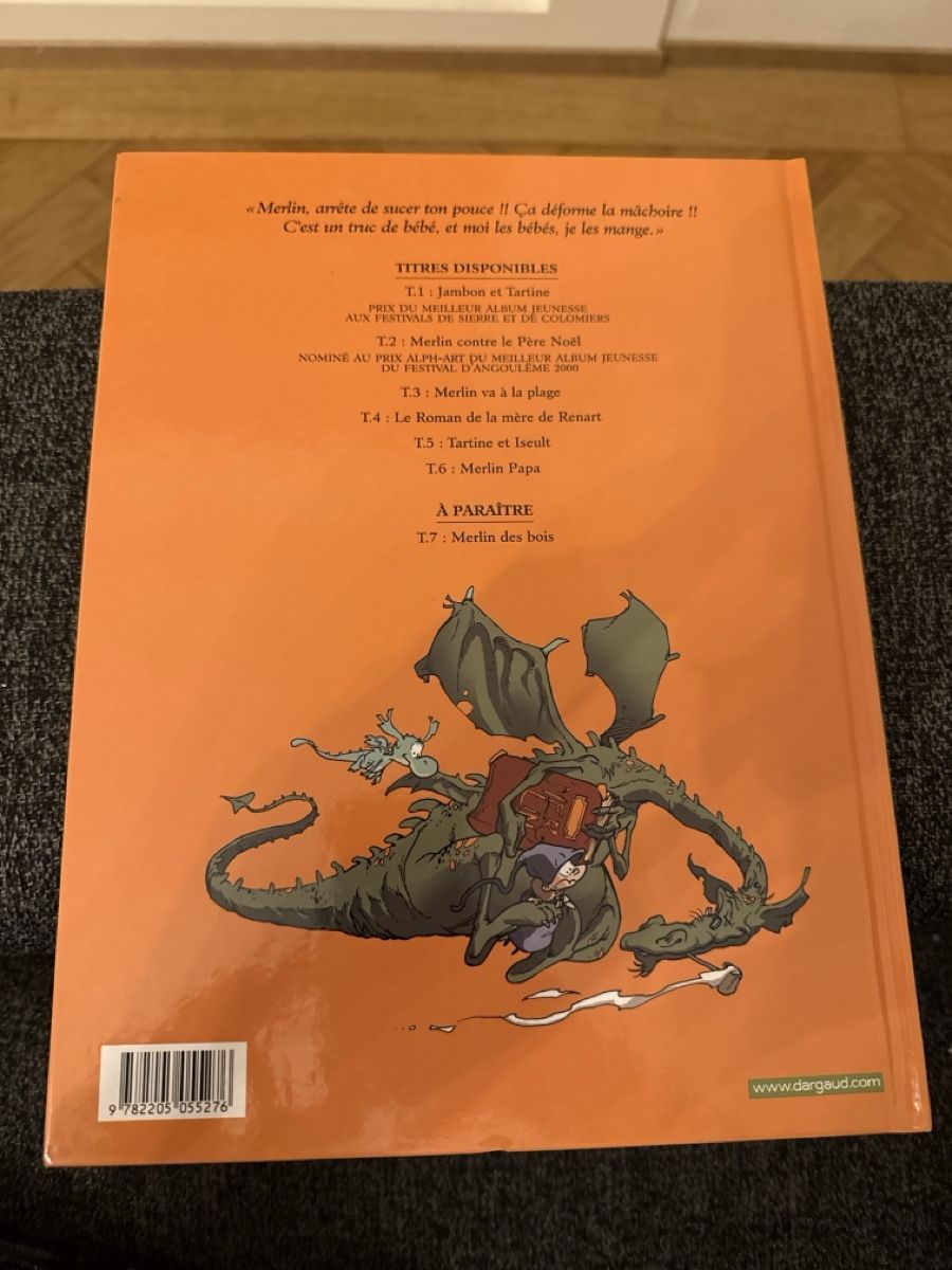 Fumetti: BD MERLIN - MERLIN PAPA - ÉDITION ORIGINALE 2003 – Nuovo (secondo la descrizione) da Genève venduto da Emorejac 4