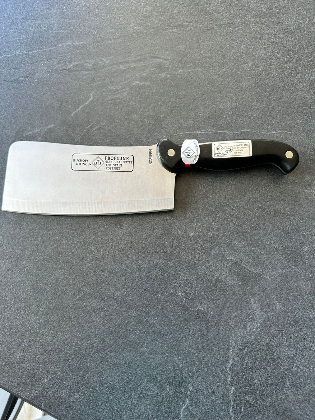 Coltelli da cucina: Hackbeil  Solingen  Profiline Handgearbeitet Edelstahl – Nuovo (secondo la descrizione) da Burgdorf venduto da interstellar2