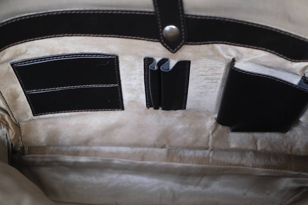 Valises & Sacs: Navy Boot Aktentasche – D'occasion à Cham par paradora 3