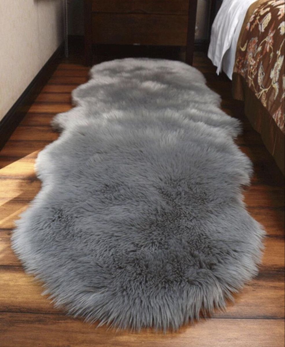 Tappeti: Flauschiger Teppich in Grau - Kuschelig! – Nuovo e nell'imballaggio originale da Emmenbrücke venduto da ShopDirect