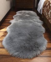 Flauschiger Teppich in Grau - Kuschelig!