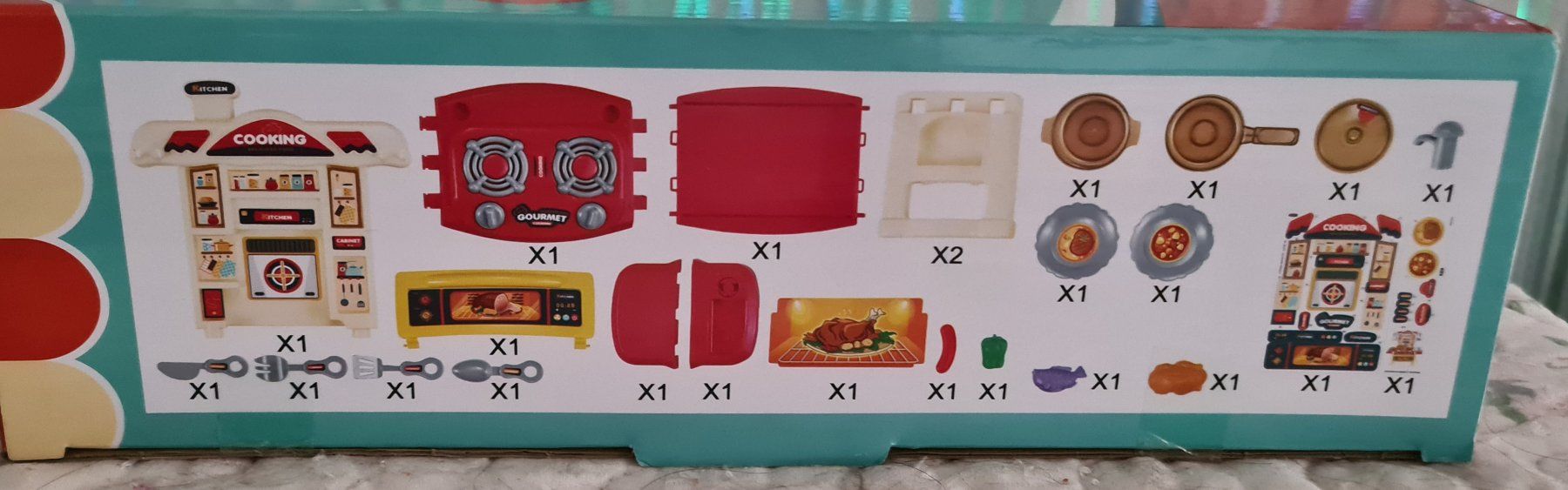 Spielzeuge: Küchen-Set 25 Teile, ab 18 Monaten – Neu und originalverpackt aus Winterthur von bibummi 3