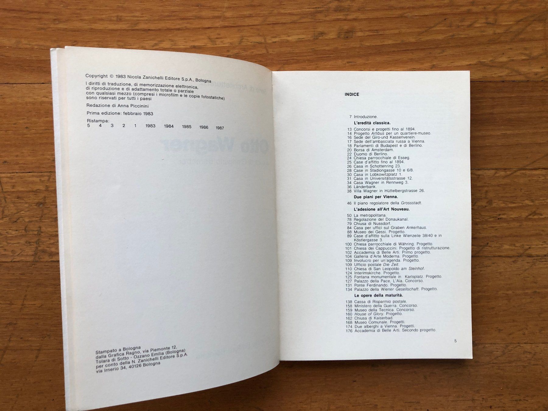 Libri: Architektur Buch: OTTO WAGNER – Usato da Lugano venduto da gio.yo 1