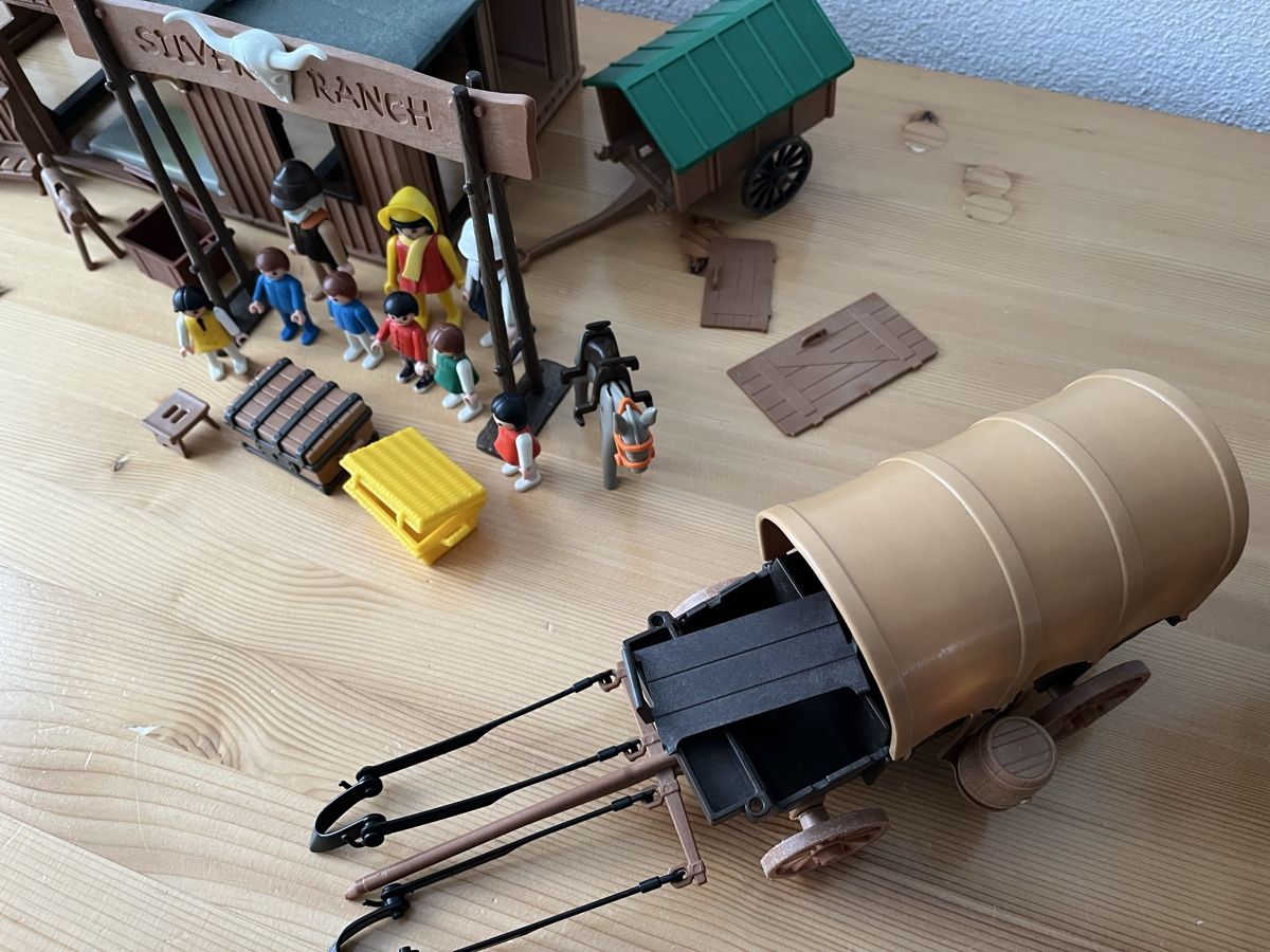 Playmobil Giocattoli: Playmobil Western Silver Ranch – Usato da Frauenfeld venduto da adj04 1