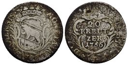 Bern 20 Kreuzer 1756  /2173