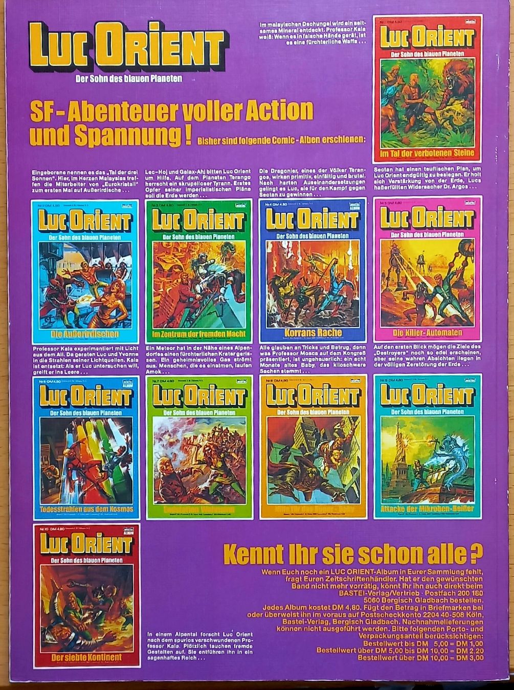 Fumetti: Comic - Luc Orient - Sprung in die Vergangenheit – Usato da Niederuzwil venduto da lubimaja 4