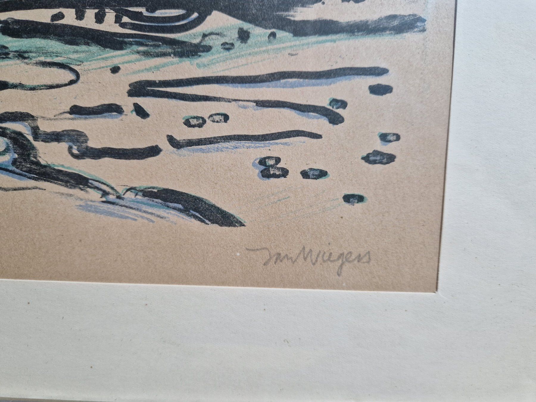Gemälde: Jan Wilgers Bündner Berglandschaft – Gebraucht aus Seedorf BE von Stibutz 2