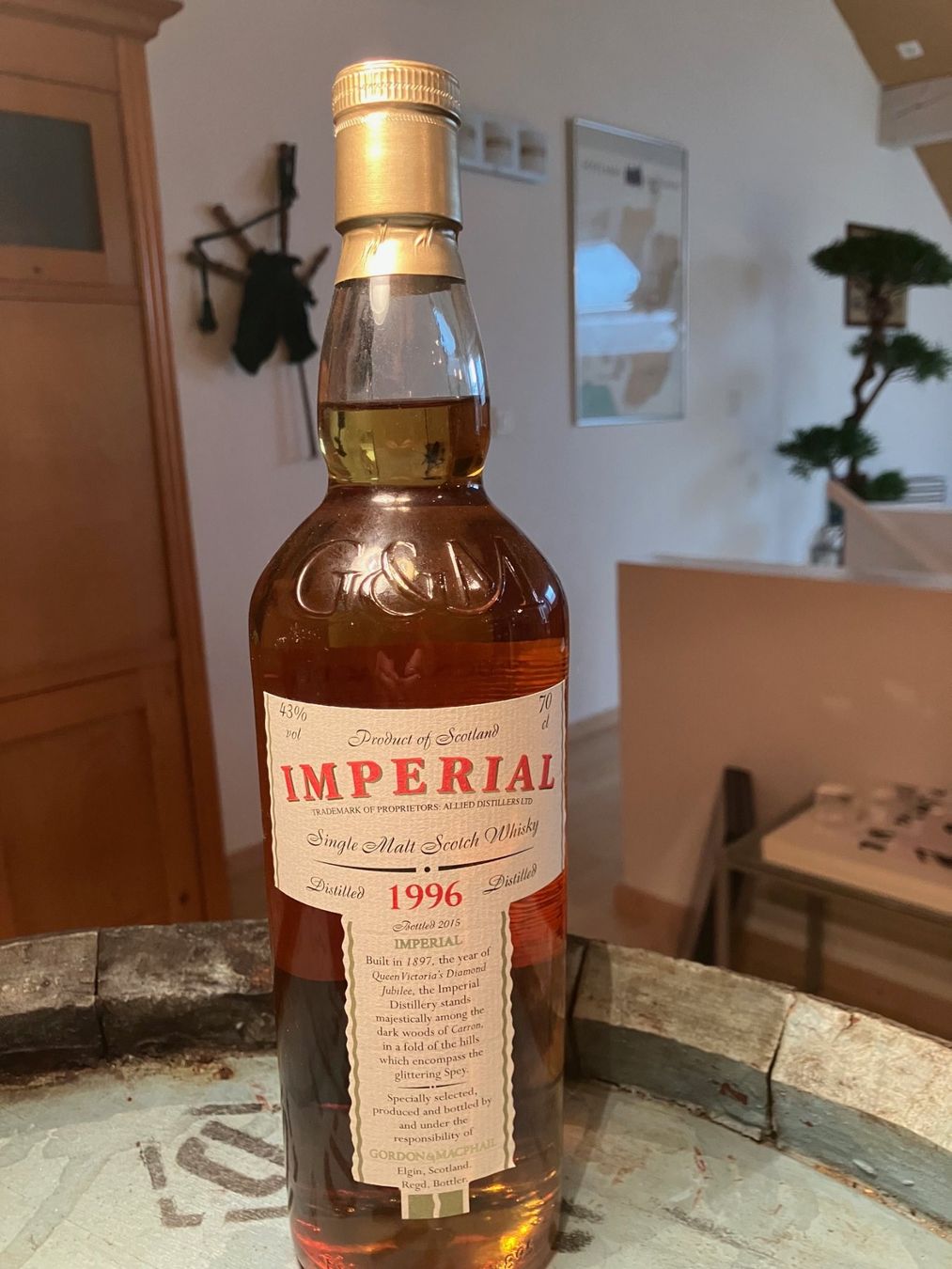 Bevande alcoliche: Imperial 1996 15 Years Gordon &Macphail – Nuovo e nell'imballaggio originale da Aarwangen venduto da concorde58 1