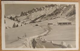 Lenzerheide Landschaft im Winter um 1920