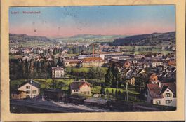 Uzwil - Niederuzwil - Bahnpost - 1914