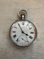 Schöne IWC Taschenuhr Lepine Silber 900 Antik vom 20.04.1906