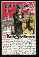 Schaffhausen, Centenarfeier 1901, Schwei
