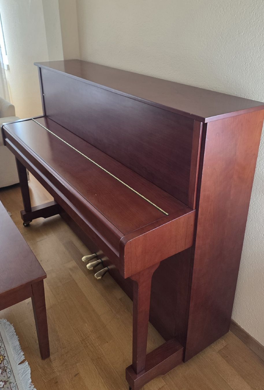 Strumenti musicali: Walldorff Klavier mit passender Sitzbank – Usato da Zürich venduto da puma017 3