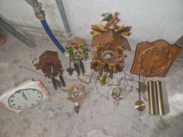 Antike wanduhr 