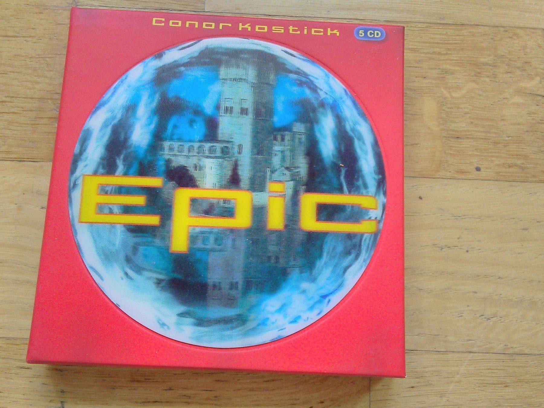 Audiolibri: Epic  (Conor Kostick)             5CD's – Usato da St.Galllen venduto da elkaphone