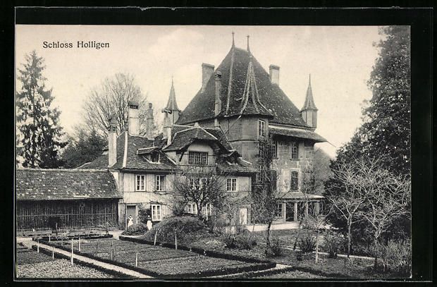 Ansichtskarten: AK Bern, Schloss Holligen – Gebraucht aus Berlin von bartko-reher