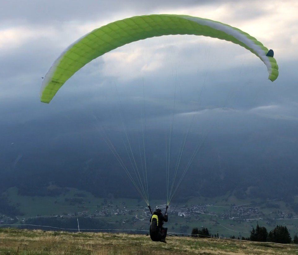 Sport dell'aria & Aquiloni: Advance Gleitschirm-Set Gr.S/26-Alpha 6-Progress 3-Notschirm – Usato da Steinhausen venduto da paraparam 4