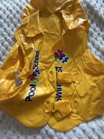 Gilet de natation gonflable jaune pour enfant 