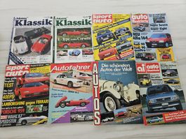 Heft Auto Motor Klassik Sport Auto 1983 - 1989