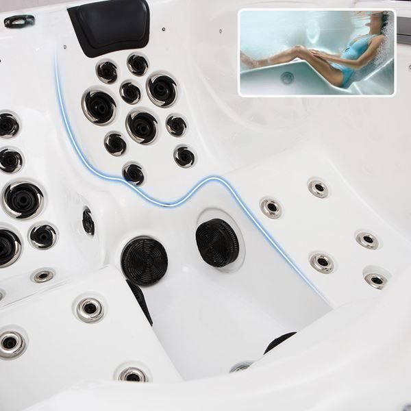 Whirlpool: 7811 Outdoor Whirlpool GLARUS - MIT Treppe & Thermoabdeckung – Nuovo e nell'imballaggio originale da Wallenwil venduto da toesstal-vertrieb 7