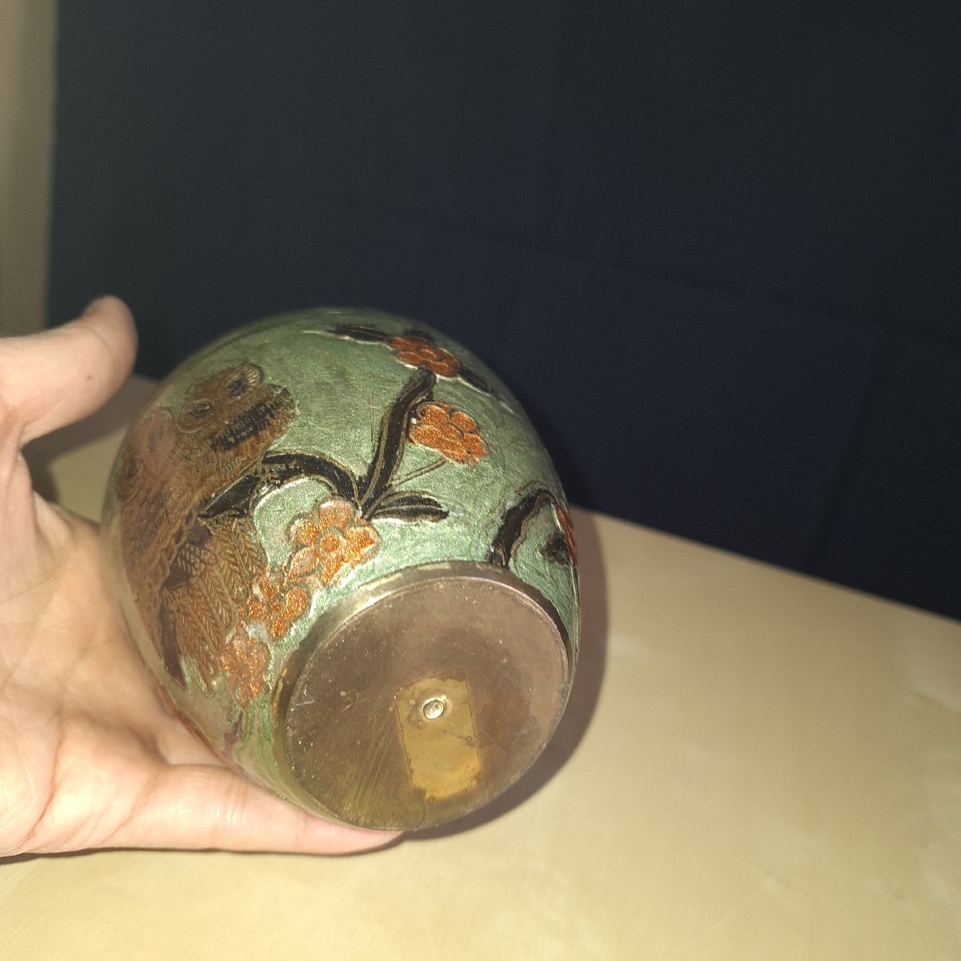 Vasi & Recipienti: Versand möglich! Hübsche Vintage Cloisonné Vase – Usato da Winterthur venduto da Goldpipau 3