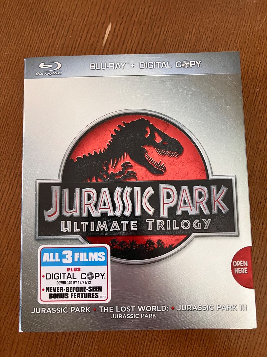 Tutti i DVDs: Jurassic Park Trilogie / Bluray / ENGLISCHE Version – Usato da Pully venduto da yan_w5mm