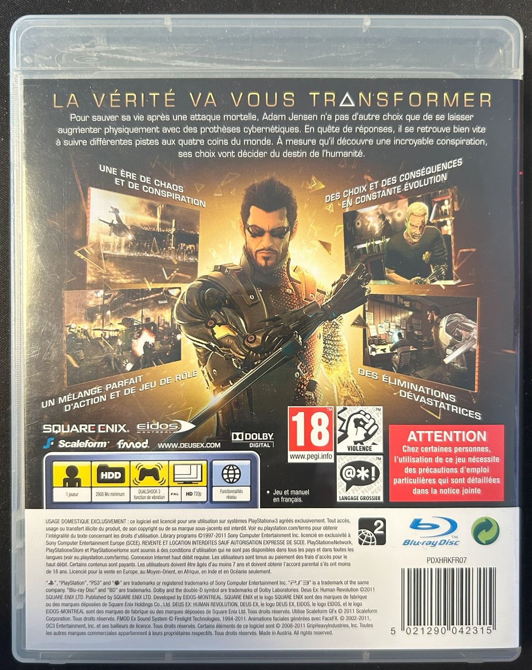 Giochi: PS3 game "Deus Ex - Human Revolution" – Usato da Corminboeuf venduto da Ld6NVToZQe 1