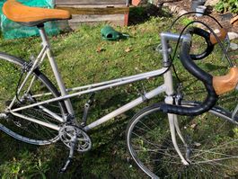 Rennrad weiss Rahmengrösse ca 54cm guter Zustand