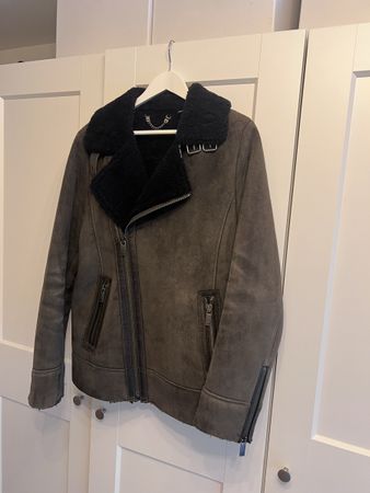 Scotch & Soda Lammfelljacke – Grösse M/L -  Neupreis 800.-