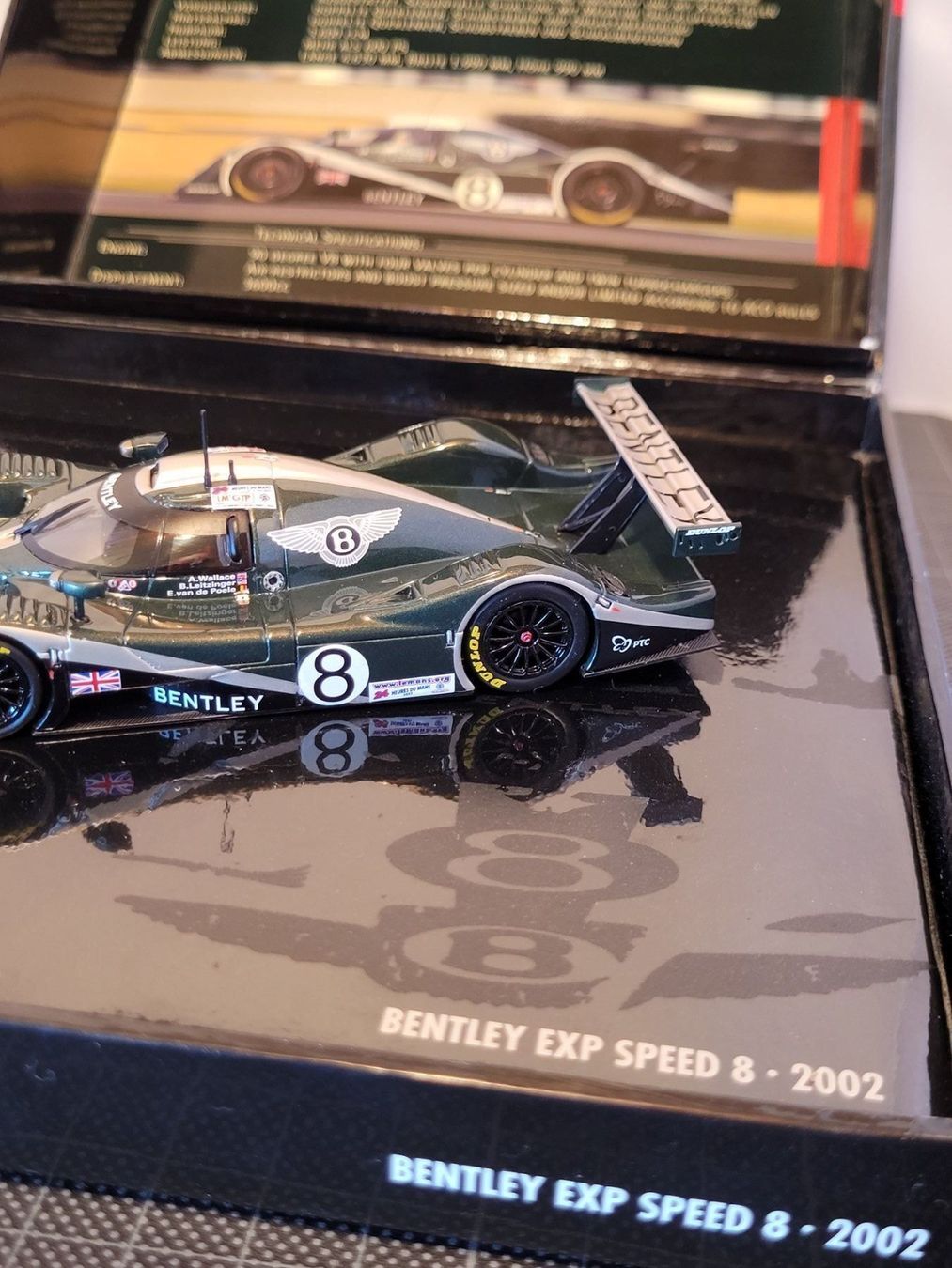Bentley Modellini d'auto: Bentley Exp  Speed 8 - 2002 – Nuovo e nell'imballaggio originale da Chézard-St-Martin venduto da AlPat-Collections 2