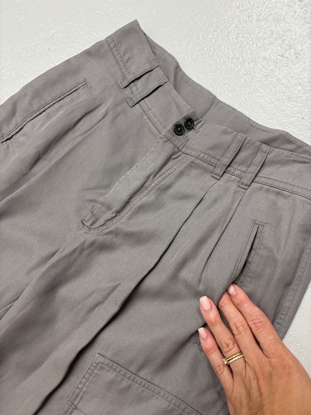Strenesse Hosen: Strenesse Cargo Hose grau Gr. 36 Lyocell leicht – Neu (gemäss Beschreibung) aus Regensdorf von secondchancefashion 2