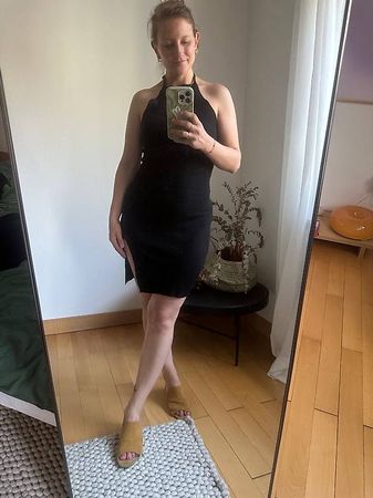 Tolles Neckholder Strickkleid von UrbanClassics