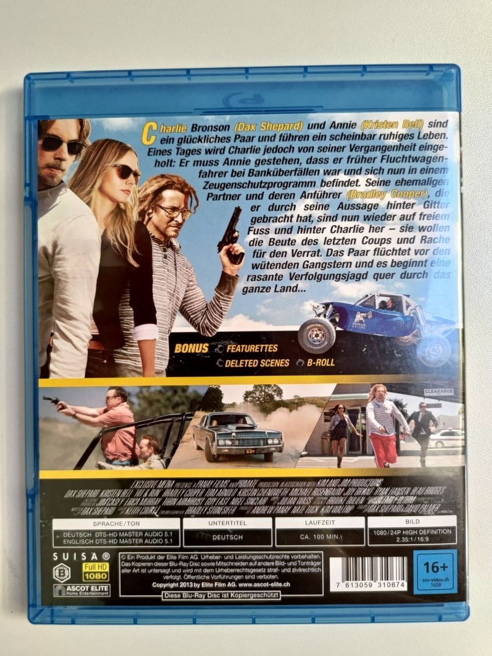 Tutti i DVDs: Hit & Run – Usato da Liestal venduto da Kratzilla 2