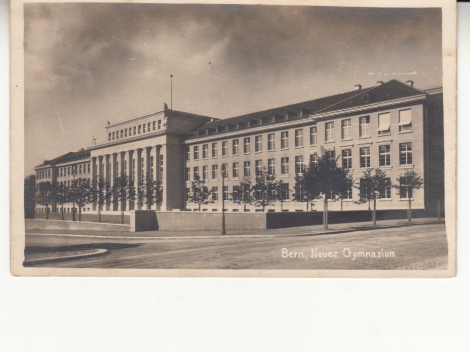 Cartoline postali: Bern Gymnasium 1927 – Usato da Bürglen TG venduto da StampGraf