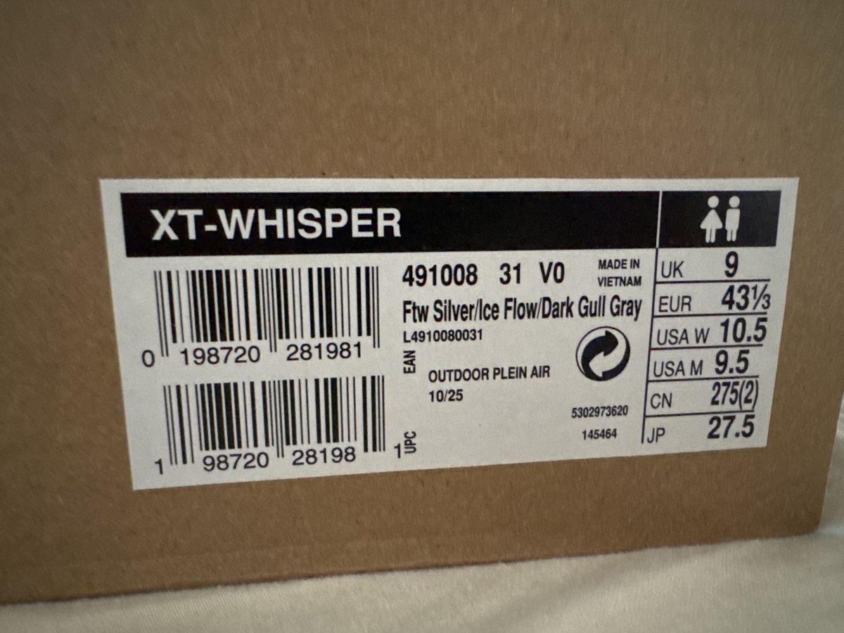 Salomon Herrenschuhe: Salomon XT-Whisper 43 1/3 – Neu und originalverpackt aus Bern von nikwy 1