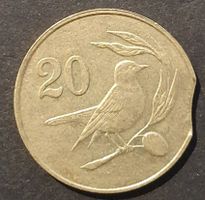 20 Cents 1983 Zypern Zainende