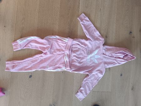 Adidas Baby Trainingsanzug Rosa Gr. 104 - 3-4 Jahre