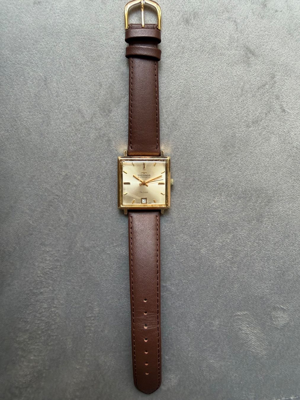 Technos Uhren: TECHNOS De Luxe Automatic – elegante Vintage Schweizer Autom – Gebraucht aus Luzern von pan_bh7h 2