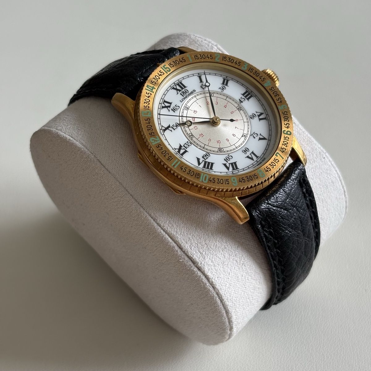 Longines Orologi: Longines Hour Angle 18K Gold Automatic 989.5216 – Usato da Winterthur venduto da LaBodega 5