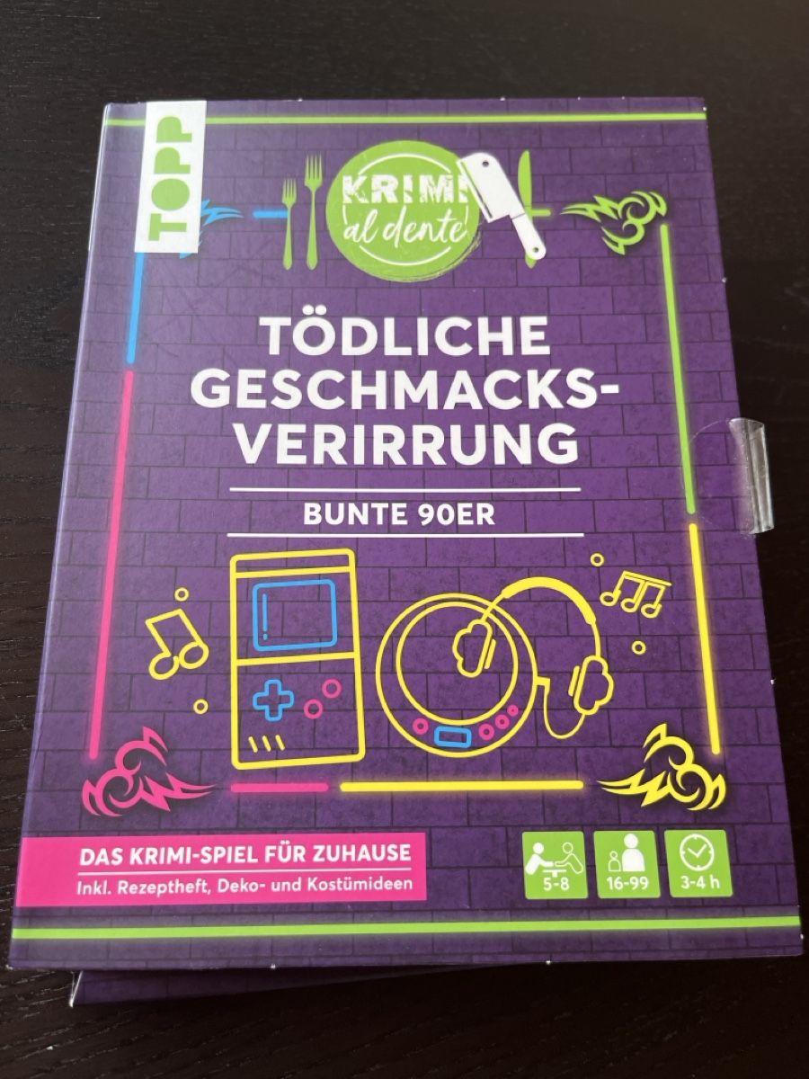 Giochi: Krimidinner 90s - Bunte 90er – Usato da Einsiedeln venduto da sandramon