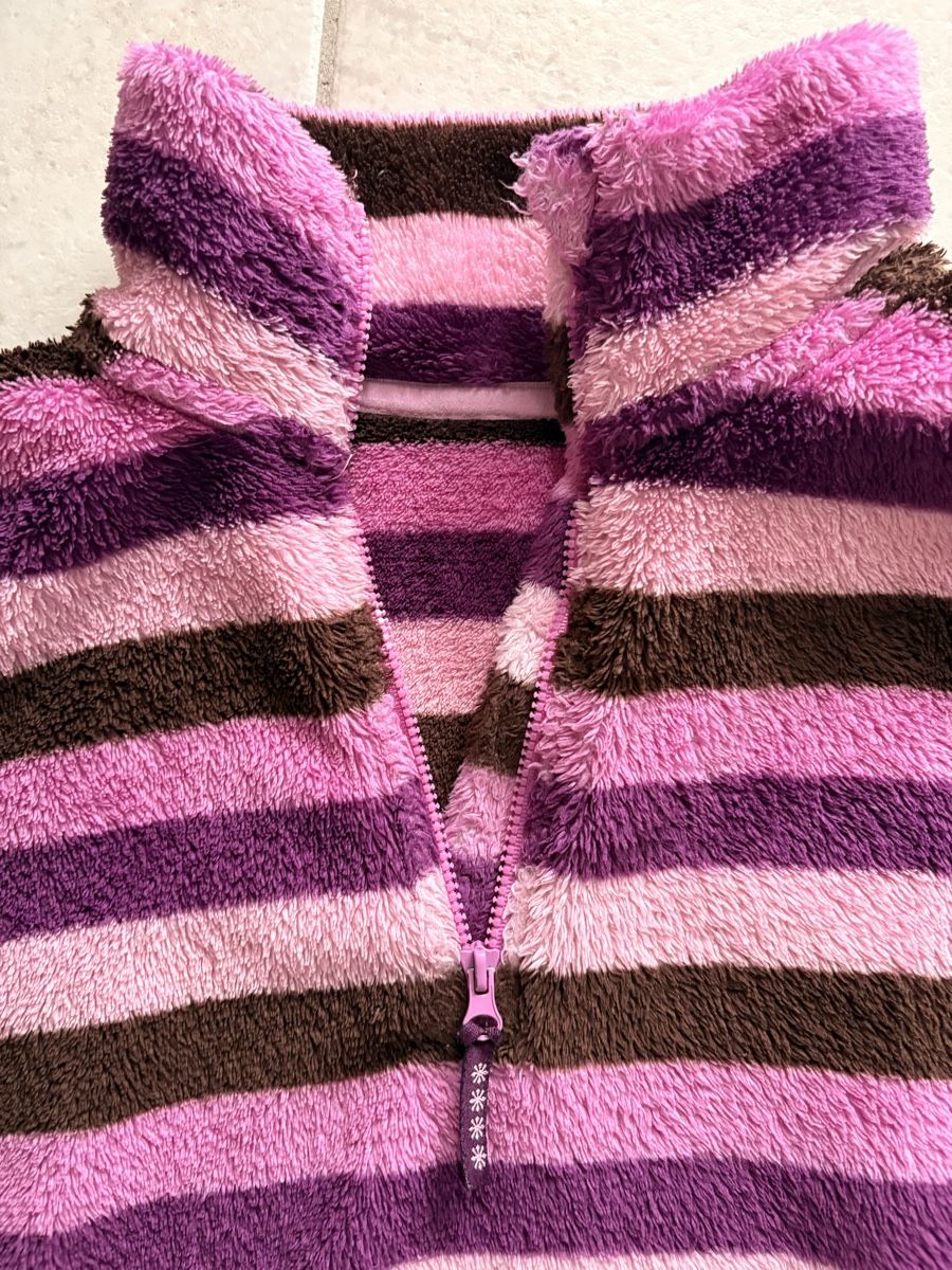 Maglioni & Felpe: Winterfleece-Pulli, Gr. 158/164, gestreift, Mädchen Top – Usato da Dietlikon venduto da Bachtel97 2