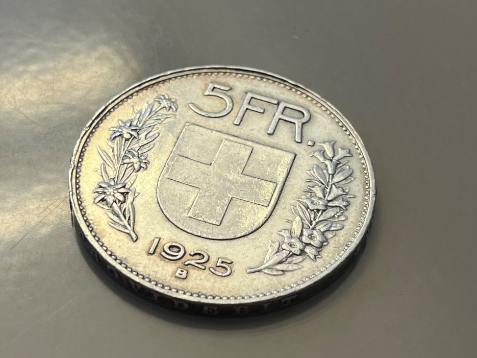 Tutti le monete: 5 Franken 1925, Vorzüglich!!! – Usato da Tägerwilen venduto da Beata1sager 2